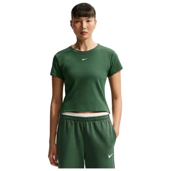 Nike Γυναικεία κοντομάνικη μπλούζα Sportswear Tight Ribbed Tee
